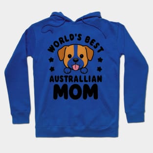 Mini Australian Shepherd Gifts World's Best Aussie Mom Hoodie